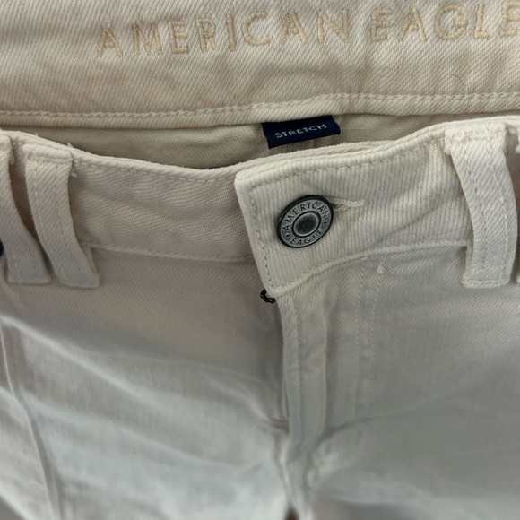 Women’s American Eagle Beige Wide Leg Jeans - Picture 2 of 5